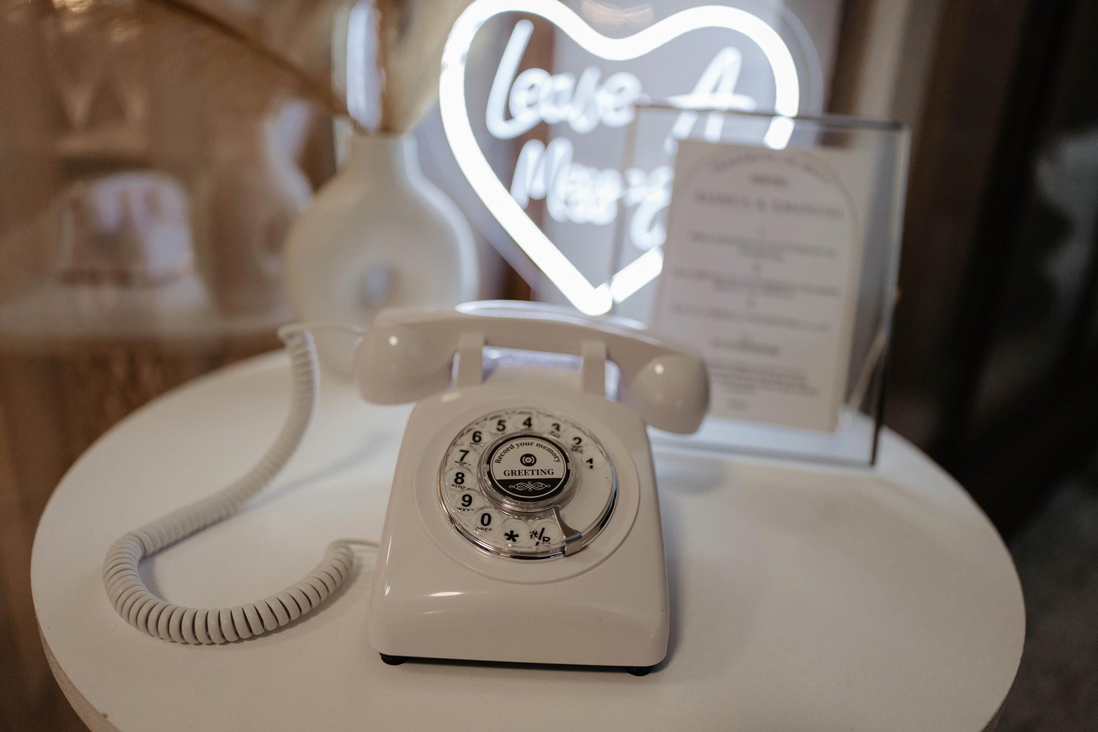 Telefon audio guestbook RetroCall la eveniment
